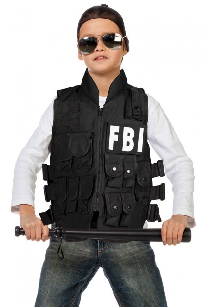 FBI vest de luxe kids (V)