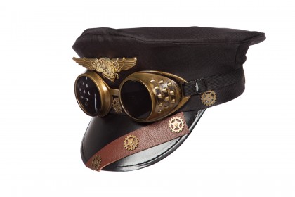 Pet Steampunk bruine bril
