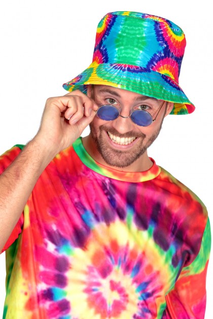 Vissershoedje tie dye
